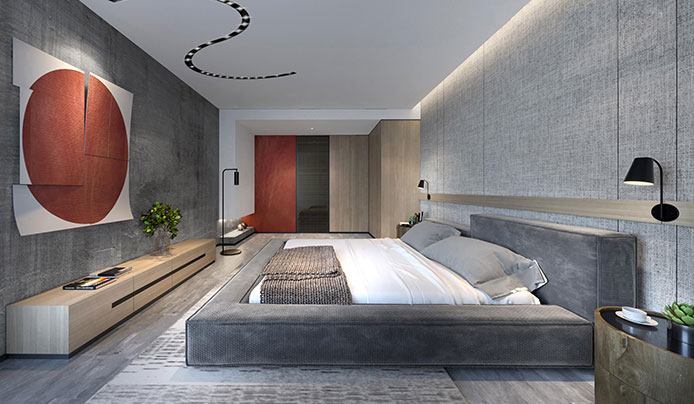 卧室筒灯布设注意事项