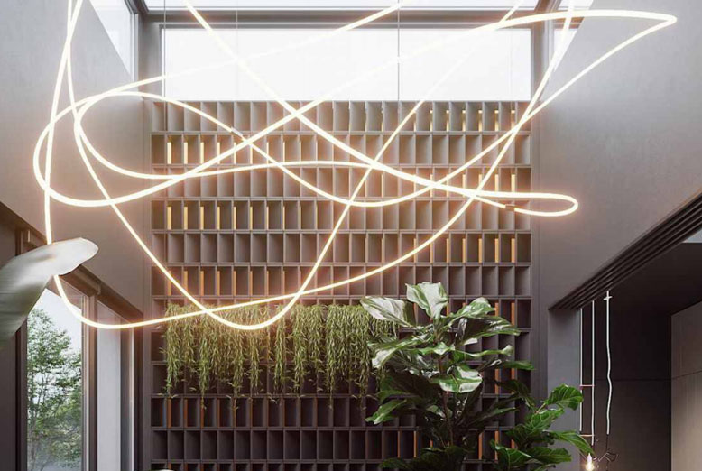 硅胶线性组合照明